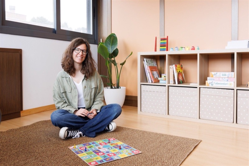 Sala de psicología infantil de Ilde Psicología, con juegos y materiales